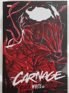 Carnage Black white and blood