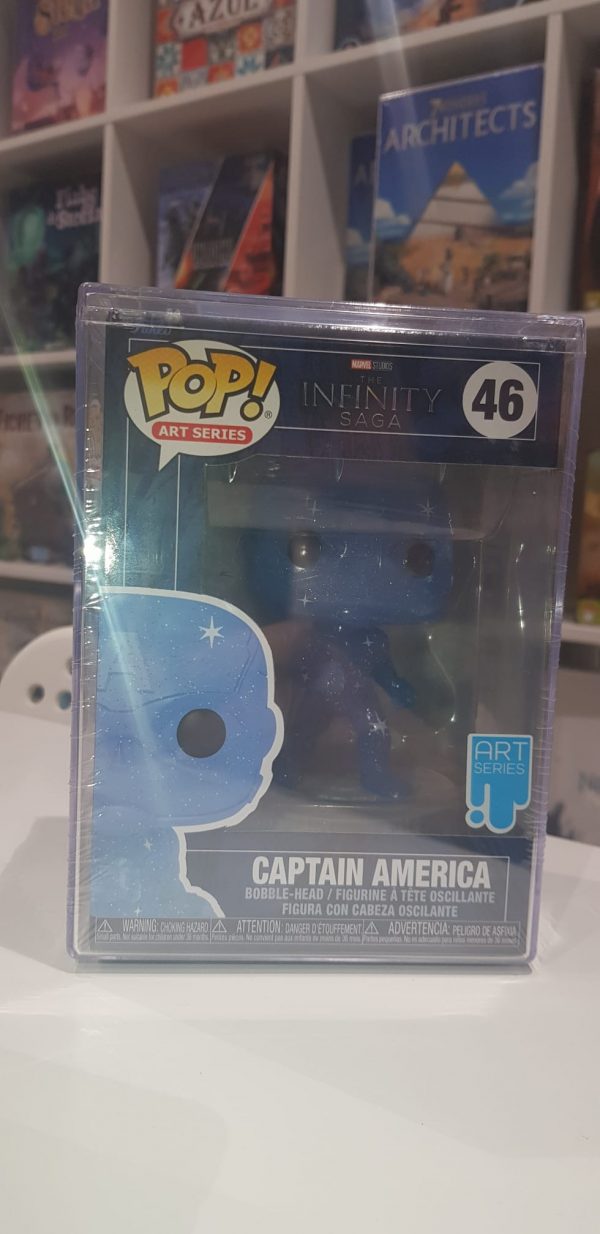 Captain America Art Series The Infinity Saga Funko Pop!