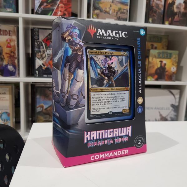 Magic the Gathering Kamigawa Dinastia Neon Commander Allaccia le cinture