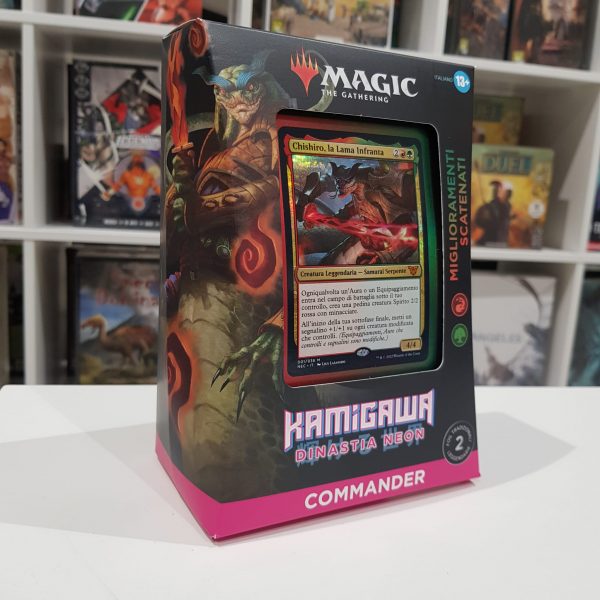 Magic the Gathering Kamigawa Dinastia Neon Commander Miglioramenti Spietati