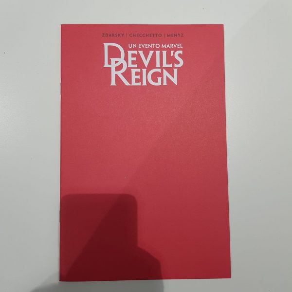 Devil's Reign 1 Variant Cover Red