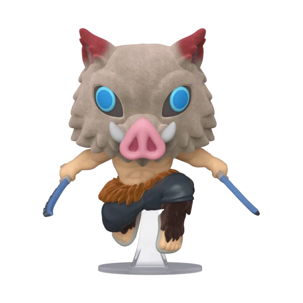 Inosuke Hashibara Flocked Special Edition Demon Slayer Funko Pop!